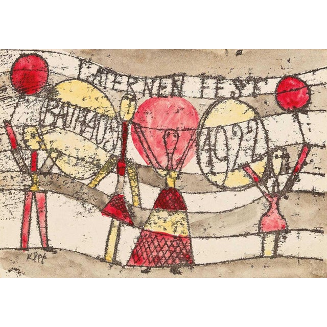 Title: Latern Festival Bauhaus Artist: Paul Klee Country: Switzerland / Germany Medium: Giclee Marks: Numbered Ltd Edition...