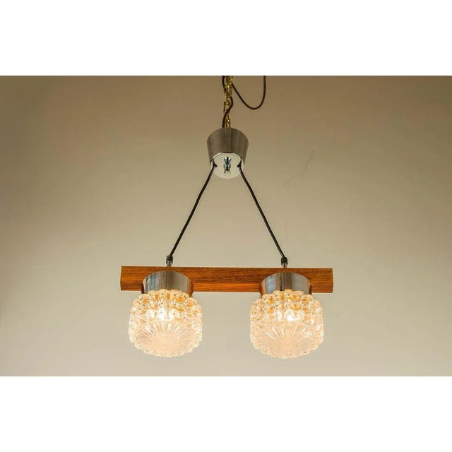 Mid-Century Modern Mid-Century Chandelier by Richard Essig For Sale - Image 3 of 6