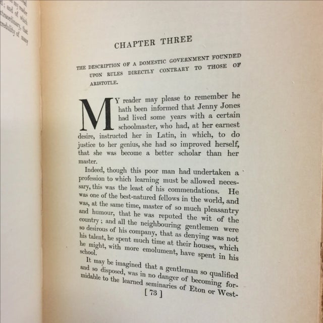 Paper The Works of Henry Fielding 1903 Two Volumes For Sale - Image 7 of 11