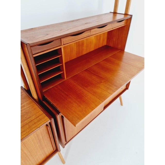 Vintage Danish Freestanding Bookshelf System by Kurt Østervig for KP Møbler, 1960s For Sale - Image 10 of 11