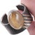 6.5" Barbaros Yasar Bora Sterling rutilated quartz bracelet with gold accents.&lt;br&gt;Fits up to a 6.5" wrist, 5.5" plus...