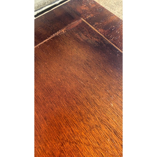 Vintage Councill Craftsmen Queen Anne Mahogany Banded Side Tables – Pair For Sale - Image 12 of 17
