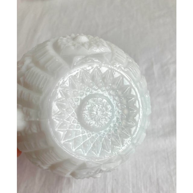 White Vintage Thatcher McKee Glass Concord Punch Cups - Set of 4 For Sale - Image 8 of 11