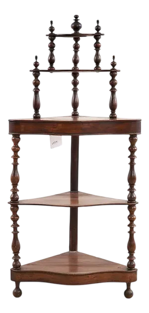 Etagere Corner Bookcase