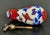 Early 20th Century Early 20th Century Chinese Hand Carved Multi-Color Peking Glass Eggplant Snuff Bottle - Layered Relief For Sale - Image 5 of 7