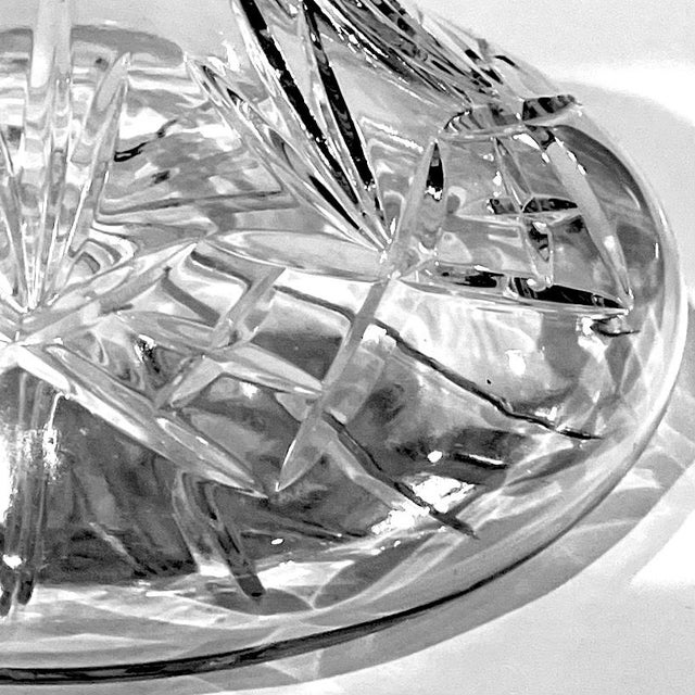 Late 20th Century Late 20th Century Nautical Ship's Cut Lead Crystal Decanter For Sale - Image 5 of 11