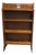 Arts & Crafts Bookcase with Carved Gallery, 1920 For Sale