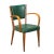 Beech and Faux Leather Dining Chair, 1960s For Sale - Image 9 of 9