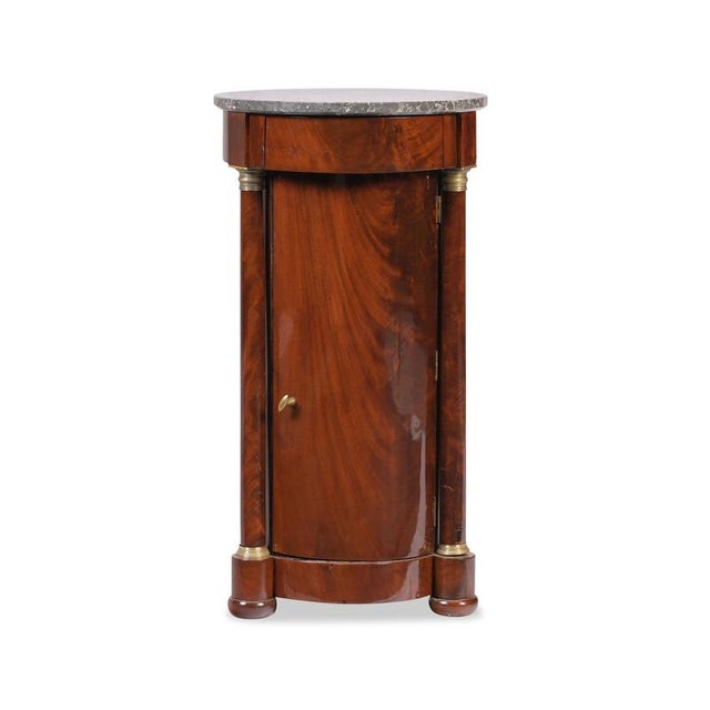 Small Barrel-Shaped Cabinet, France, 1810 For Sale - Image 5 of 5