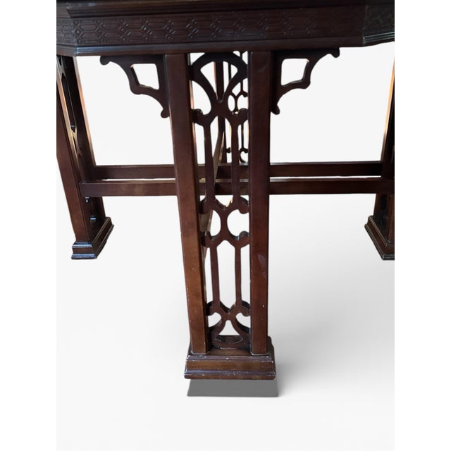 Chinoiserie 1990s Chinoiserie Dining Table For Sale - Image 3 of 10