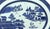 Ceramic Chinese Export Porcelain Canton Large Blue & White Serving Dish For Sale - Image 7 of 10