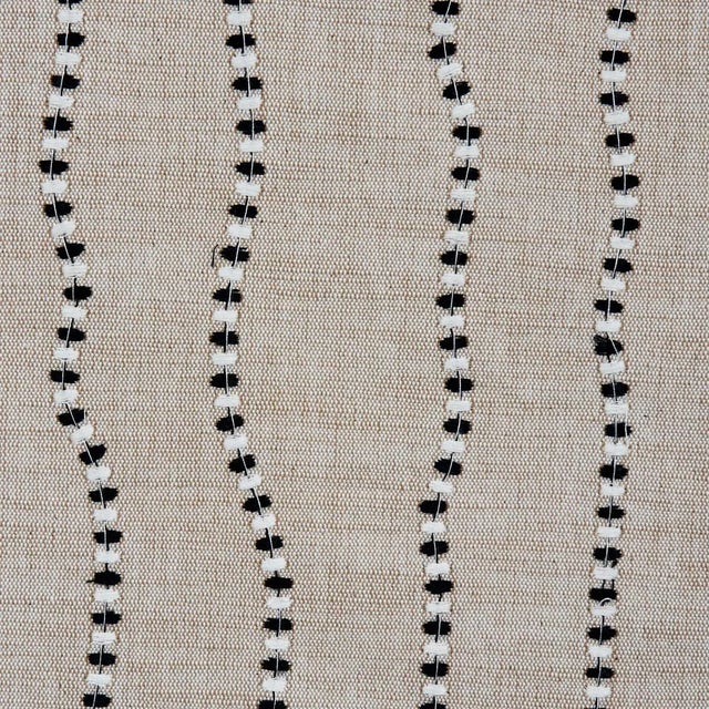 Schumacher Schumacher Elodie Embroidery Fabric in Natural For Sale - Image 4 of 4