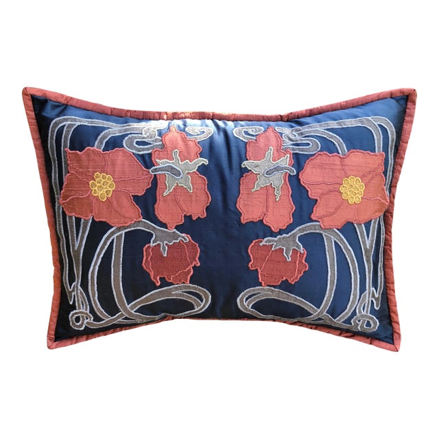 Machine Appliqued Pillow For Sale