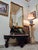 Gold Antique Mirror in Gilt Frame For Sale - Image 8 of 9