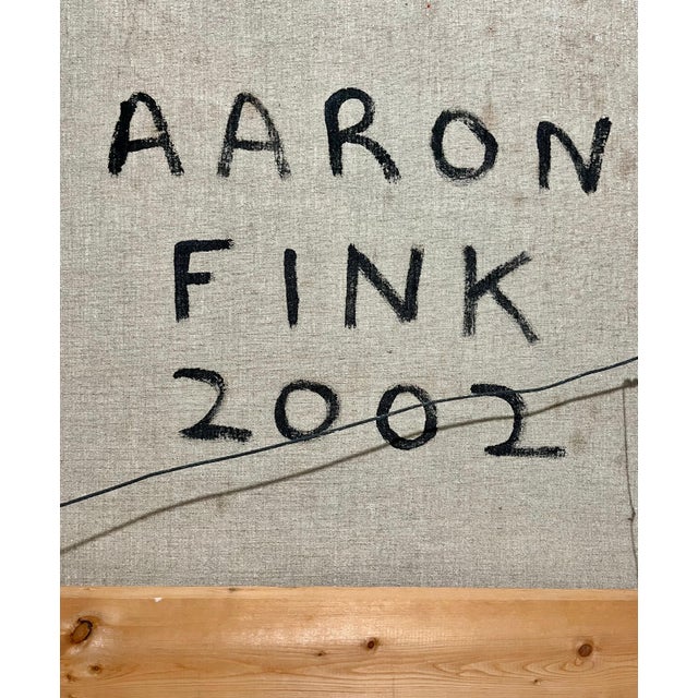 2000 - 2009 Aaron Fink, Large Modernist Rose Bouquet Oil on Linen Painting Aaron Fink, 2002 For Sale - Image 5 of 15