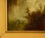 Late 19th Century Antique E. Cole Oil on Canvas Sunset Cottage Landscape For Sale - Image 5 of 9