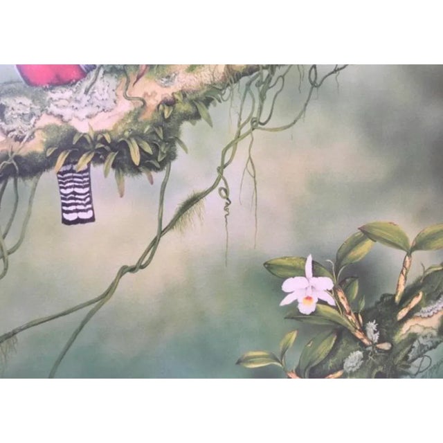 Green "Morning Mist" Lithograph by John M. Matyas For Sale - Image 8 of 10