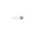 Not Yet Made - Made To Order Mozambique Baguette Ruby and Diamond Stackable Half Band Ring Size 6.5 in 14k Gold For Sale - Image 5 of 14