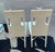 White Thomas Pheasant for McGuire 8 Woven Leather Dining Chairs For Sale - Image 8 of 18