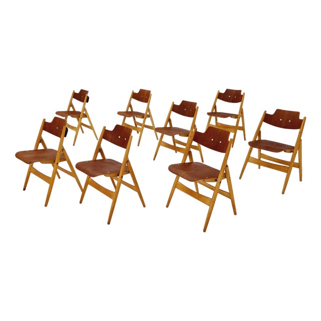 Austrian Folding Chair by Egon Eiermann for Wilde & Spieth, 1950s For Sale