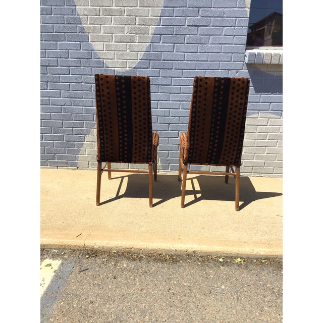 Mid- Century Pair of Mod Dining Chairs For Sale In Denver - Image 6 of 11