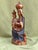 Seated Virgin and Child in Polychrome Wood For Sale - Image 10 of 12