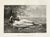 Antique aquatint of Camille Corot’s “Nymphe Couchée au Bord de La Mer”. This cabinet picture was almost certainly created...