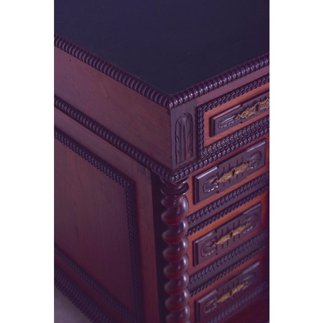 Antique Portuguese Twisted and Shaken Desk For Sale - Image 9 of 16