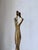 Wood Abstract Bronze Statue of an Odalisque Couple, 1970s For Sale - Image 7 of 18