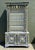 Traditional Vintage Shell Encrusted Tall Etagere For Sale - Image 3 of 12