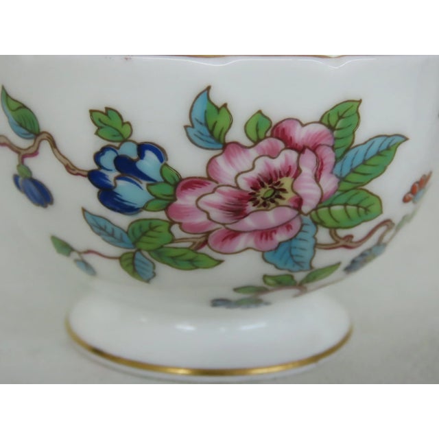 John Aynsley 1960s Aynsley England Small Sugar and Creamer Set 4667b For Sale - Image 4 of 11