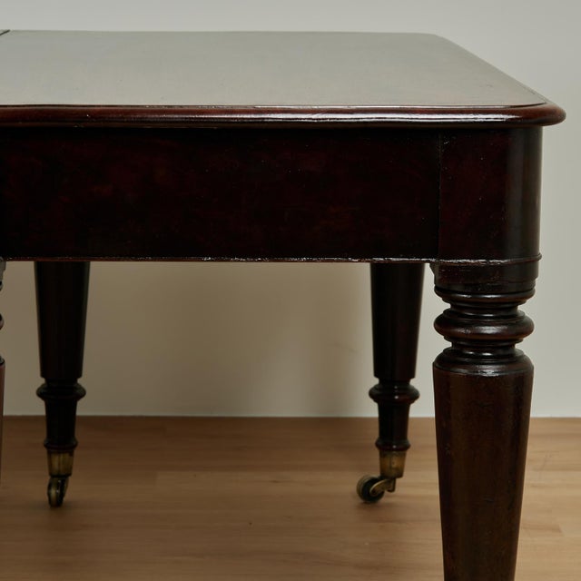 Brown Antique English Dining or Banquet Table For Sale - Image 8 of 18