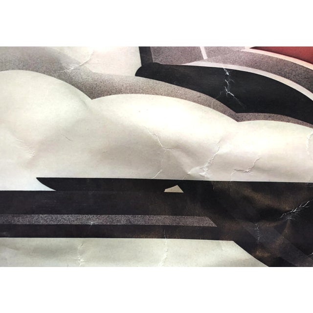 Paper Rolling Stones American Tour Poster by John Pasche, 1972 For Sale - Image 7 of 11