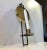 Scandinavian Candleholder in Brass and Wrought Iron, 1950s For Sale - Image 4 of 7