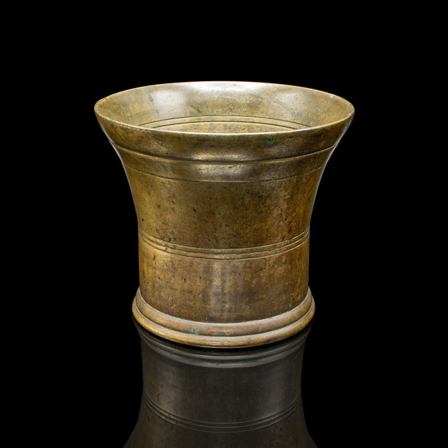 1720's Duo of Antique Mortars Pestle For Sale - Image 4 of 11