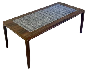 Coffee Table attributed to Johannes Andersen from Haslev Møbelsnedkeri