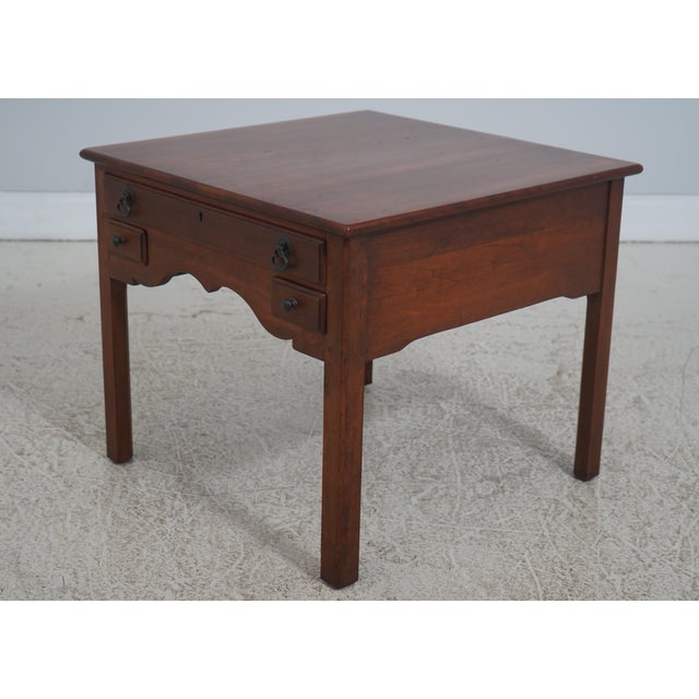 Age: Approx: 30 Years Old Details: Factory Distressed Bob Timberlake Collection Solid Cherry Dove-Tailed Drawer...