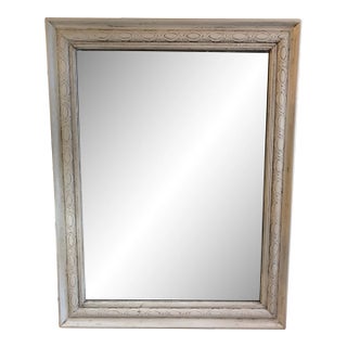 Antique French Frame With Antique Mirror For Sale