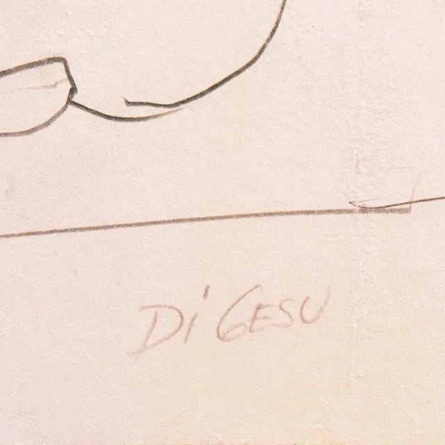 Signed, lower right, "Di Gesu" for Victor Di Gesu (American, 1914-1988) and created circa 1950. Winner of the Prix Othon...
