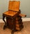 A handsome victorian mahogany davenport desk, crafted from beautifully figured solid mahogany circa 1890 the shaped fall-...
