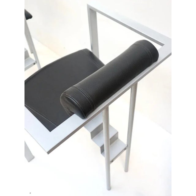 Postmodern Trix Armchairs by K.F. Förster for KFF Design, Germany, 1980s, Set of 6, in Very Good conditions. Designed 1980...