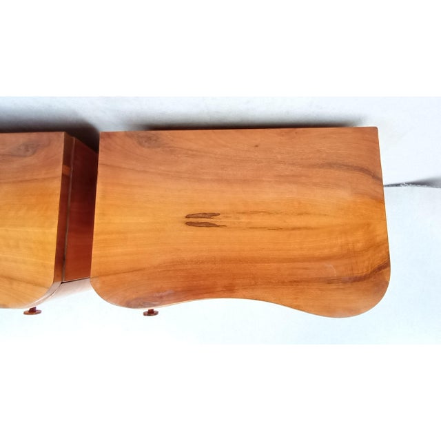 1950s Bedside Tables by Jindrich Halabala for Up Závody, 1950s, Set of 2 For Sale - Image 5 of 18