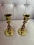 A lovely pair of vintage solid brass candlesticks. A timeless and versatile accent, perfect for traditional, eclectic, or...