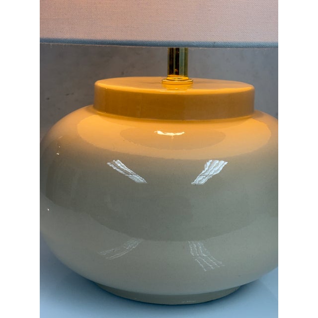 Contemporary Ceramic Table Lamp For Sale - Image 4 of 12
