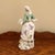 Ceramic Antique Meissen Porcelain Figurine, Standing Woman With Basket & Dog For Sale - Image 7 of 15