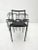 Black Dining Chair by Zeus Noto Maurizio Peregalli Millepunte, 1984 For Sale - Image 8 of 9