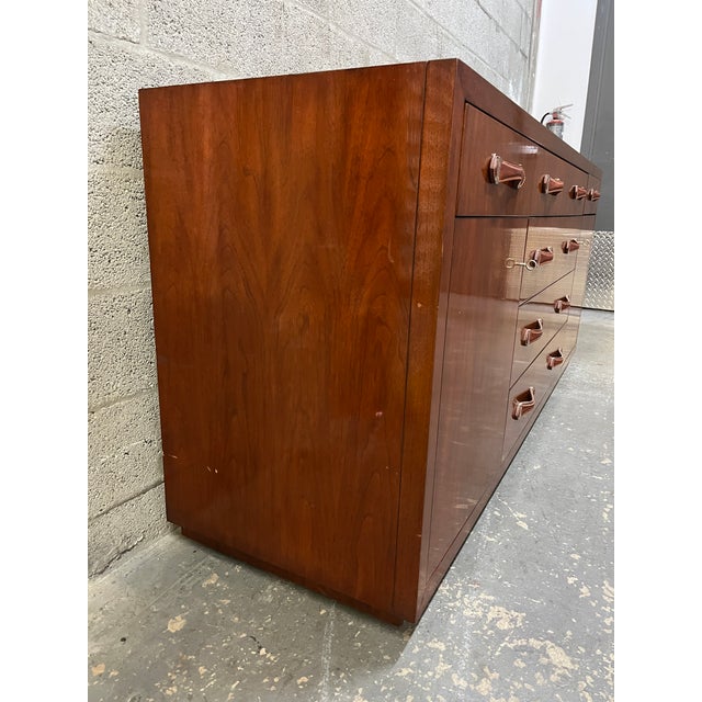 Late 1990s Modern Hollywood Sideboard With Leather Pulls by Ralph Lauren Home Collection For Sale - Image 16 of 18