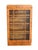A fine period Art Deco Era display cabinet or bookcase from England, circa 1930s, featuring a beautiful veneer surround of...