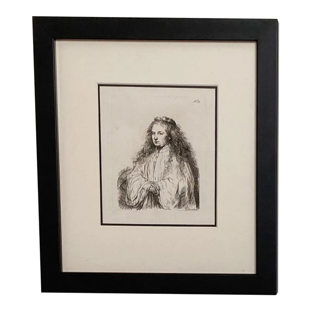 Late 18th Century Rembrandt Etching #33, by Francesco Novelli For Sale