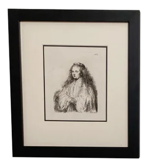 Late 18th Century Rembrandt Etching #33, by Francesco Novelli